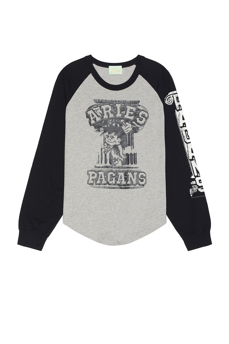 Aged Raglan Baseball Tee