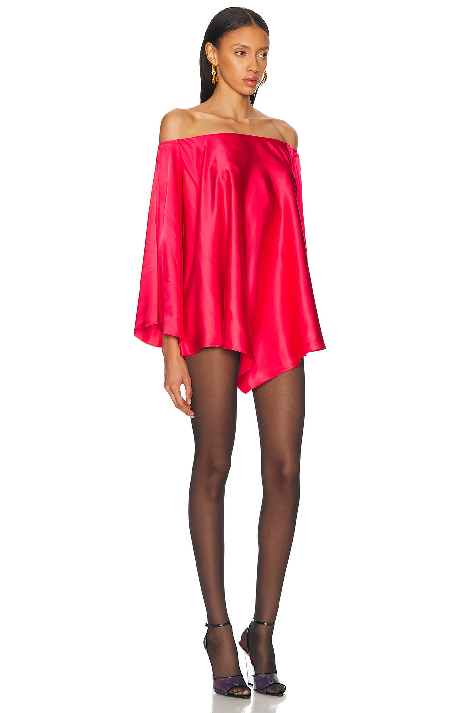 Satin Mini Dress