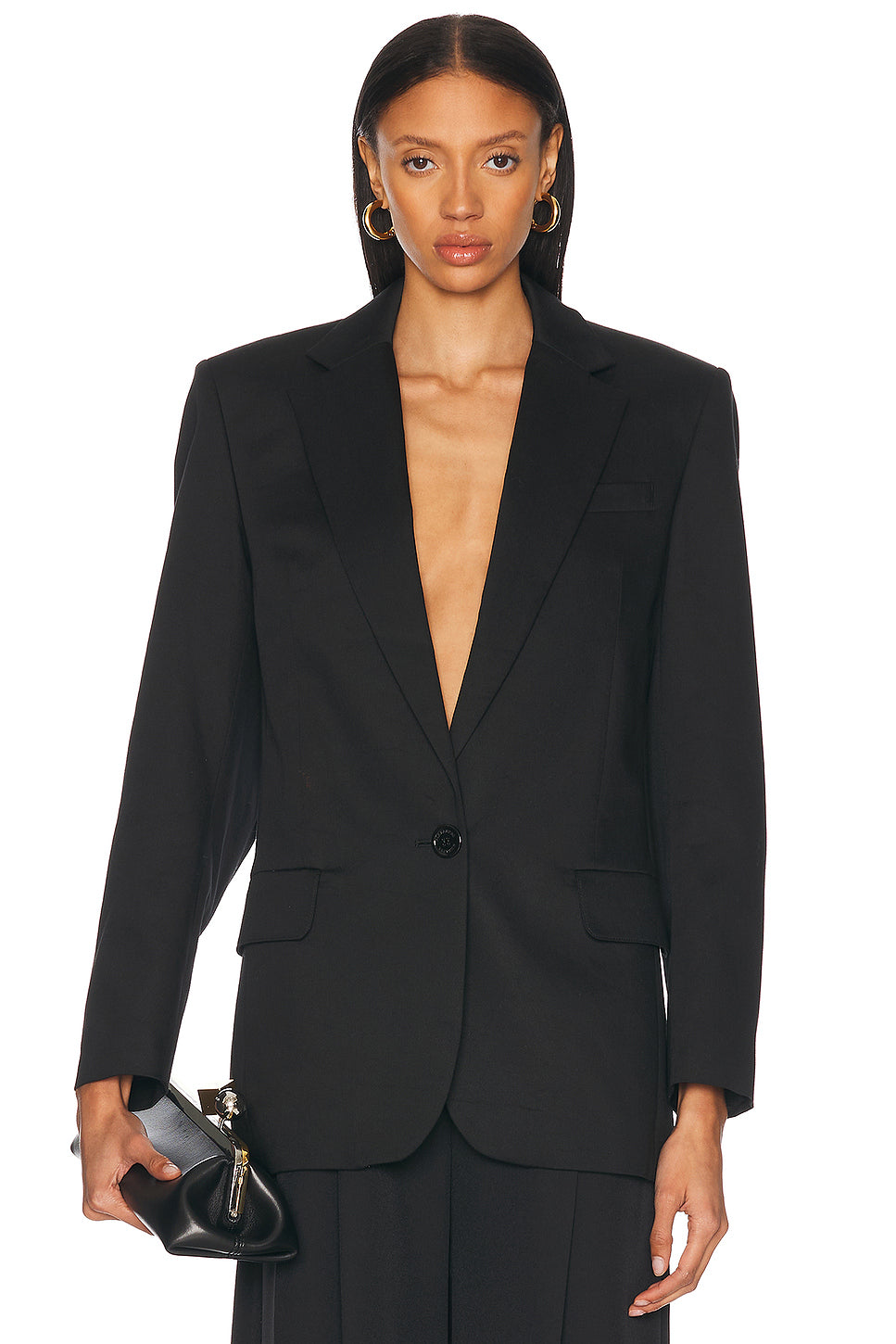 Satin Tailoring Blazer