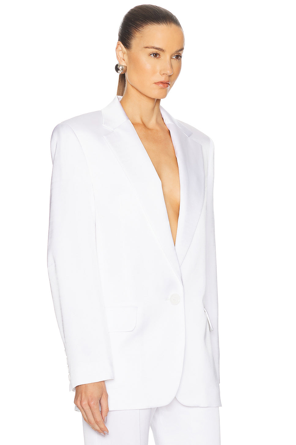 Satin Taiiloring Blazer