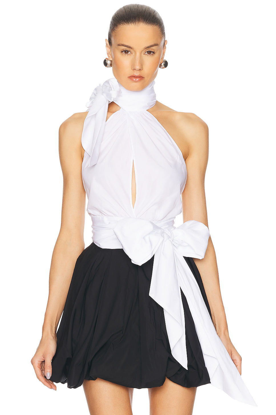 Poplin Sleevess Blouse