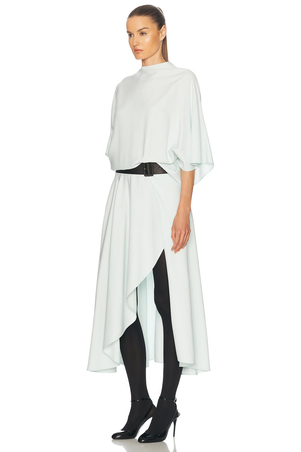 Short Sleeve Midi Dress