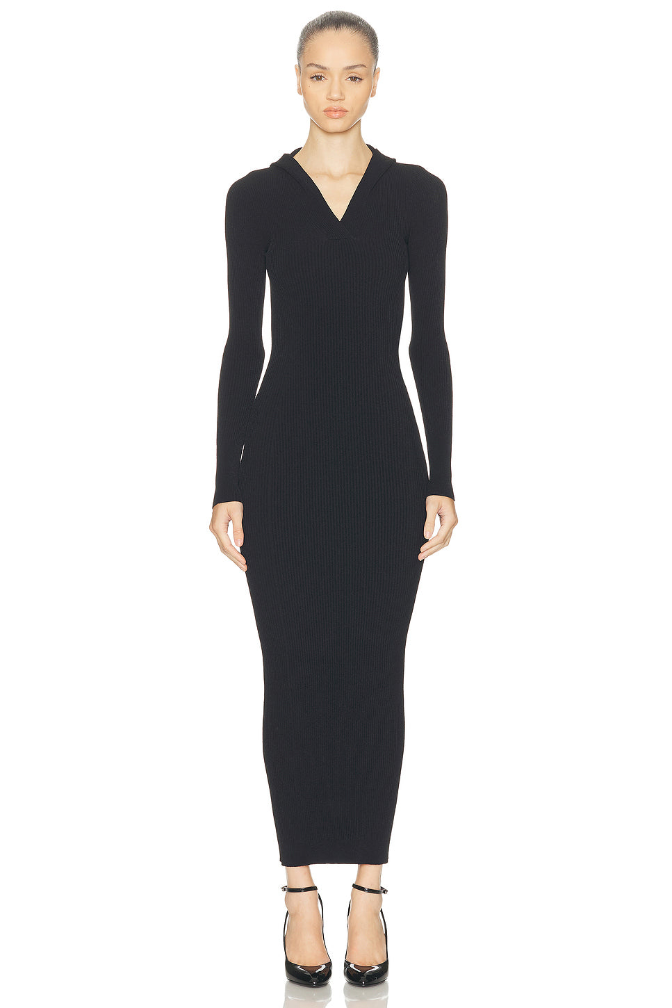 Hooded Bodycon Dress