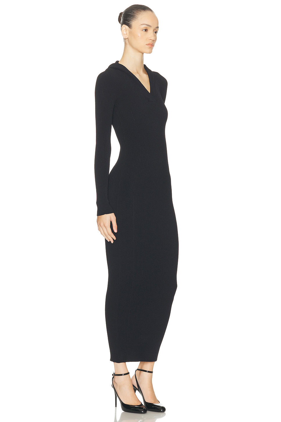 Hooded Bodycon Dress