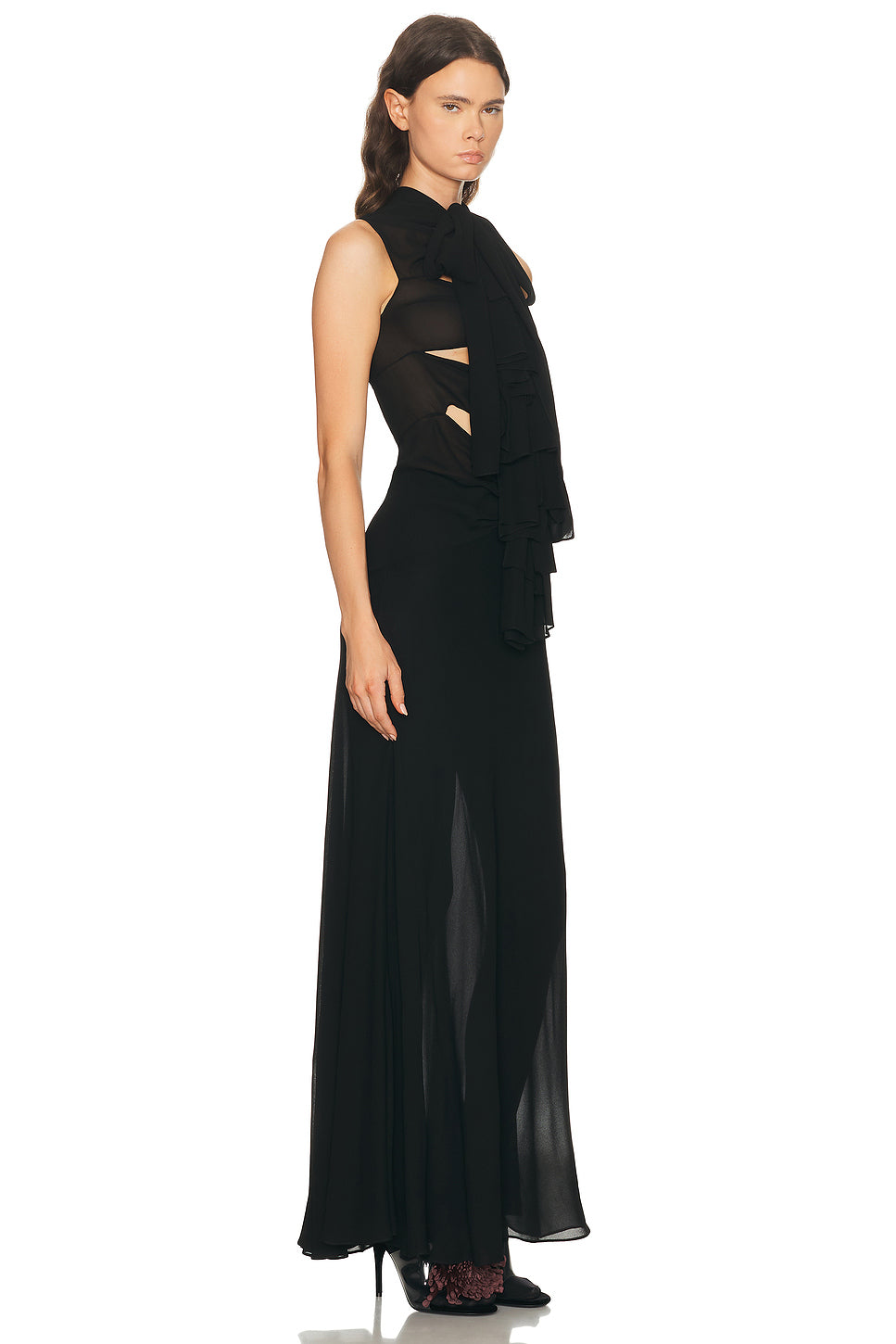 ALAΪA Bow Fit Dress