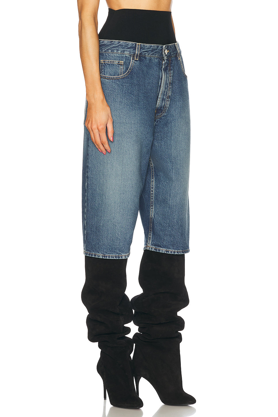 High Waisted Bermuda Short