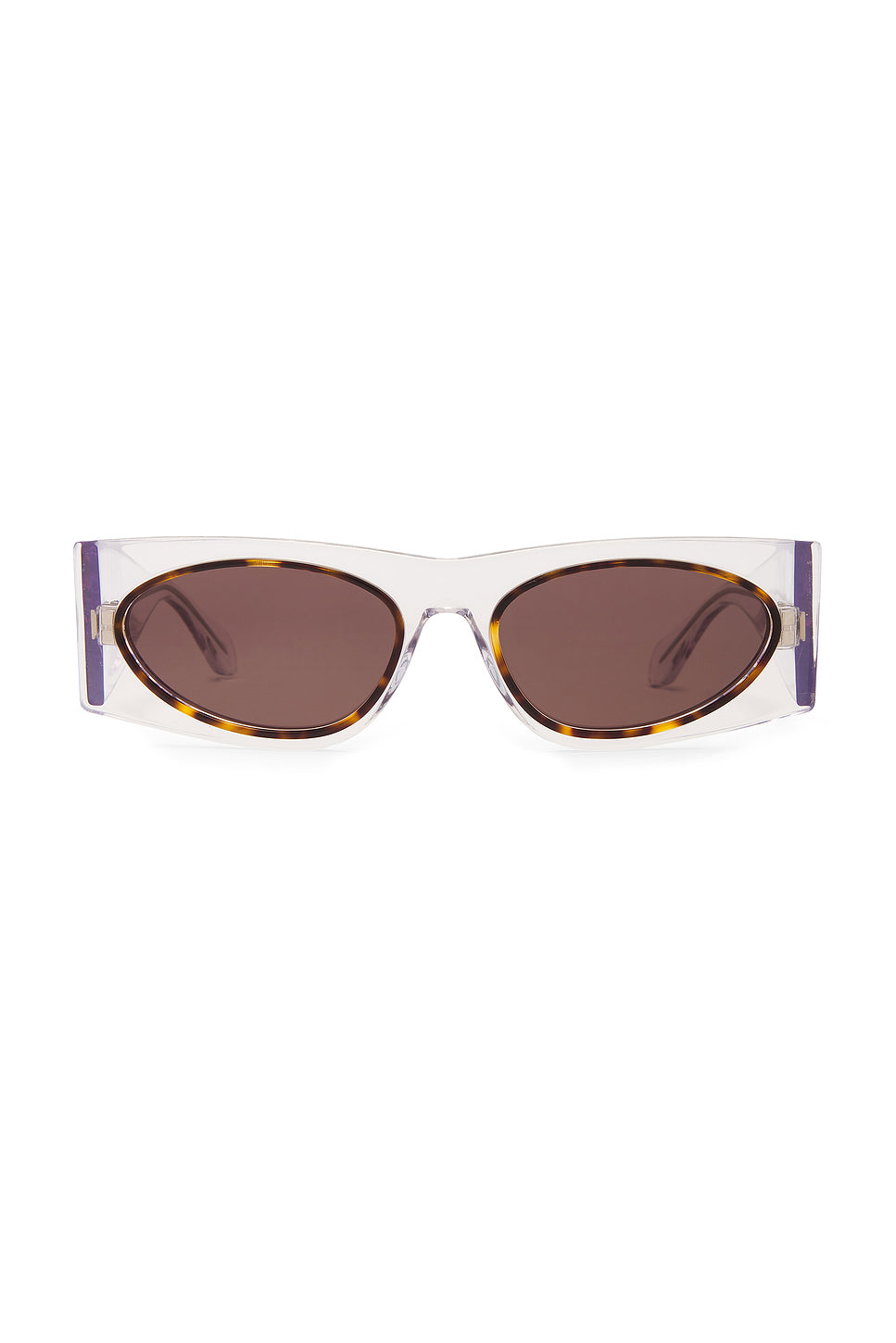 Oval Transparent Sunglasses