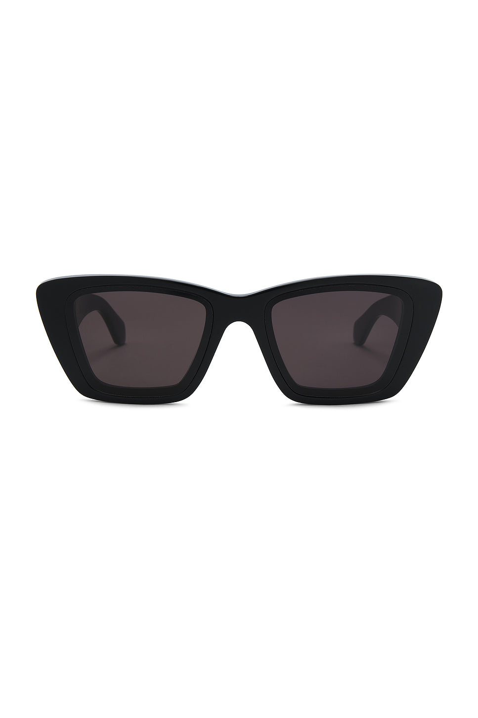 Lettering Logo Rectangular Sunglasses