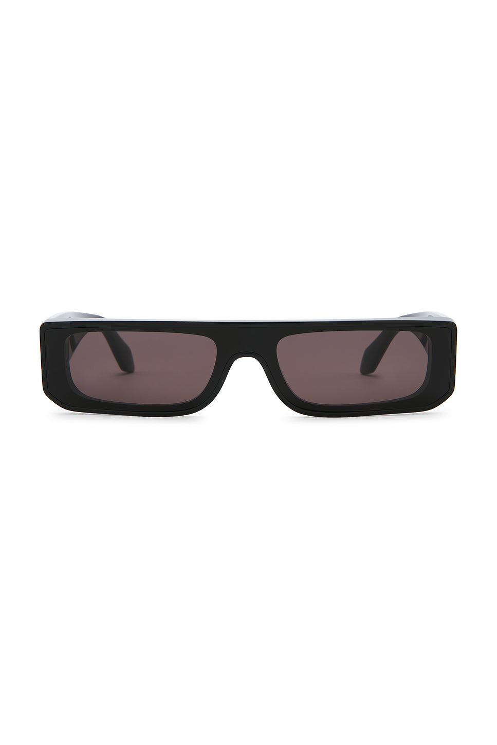 Lettering Logo Flat Top Sunglasses
