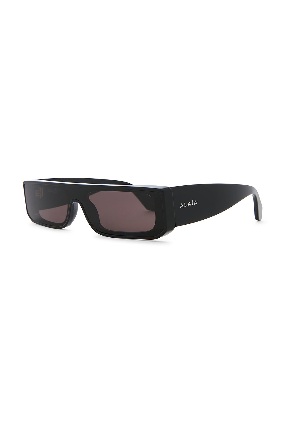 Lettering Logo Flat Top Sunglasses