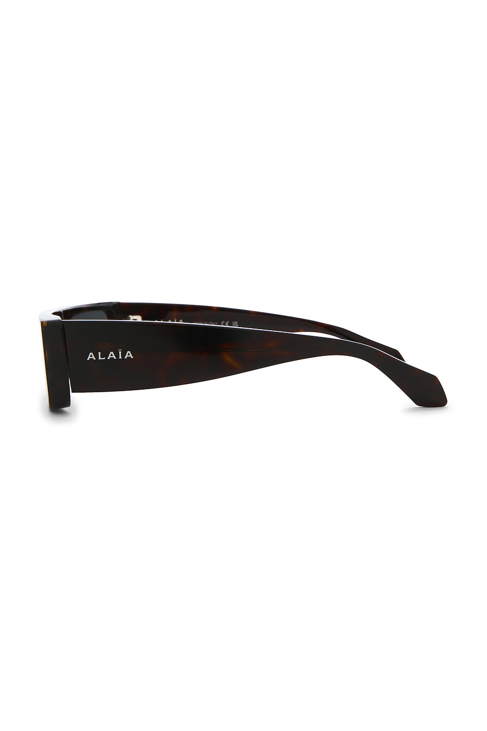 Lettering Logo Flat Top Sunglasses