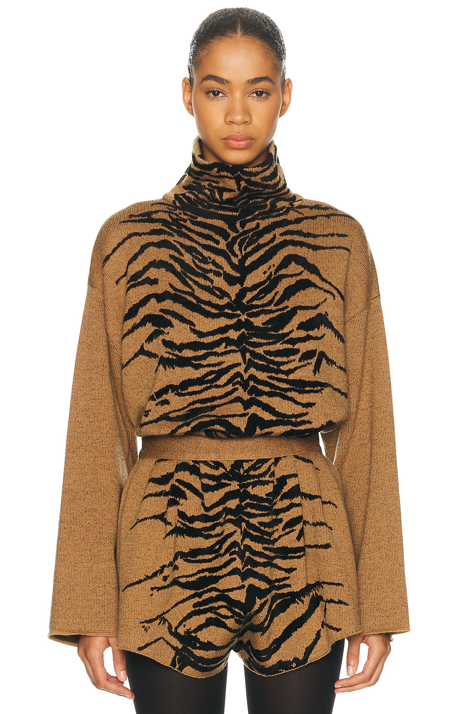 ALAΪA Tiger Sweater