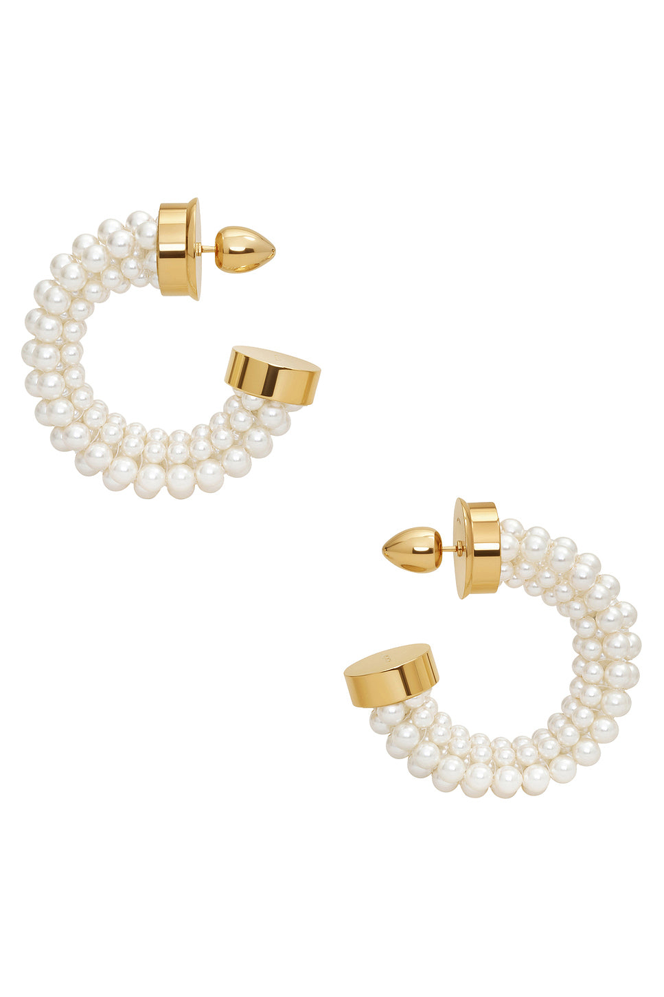 Pearl Hoop Earrings