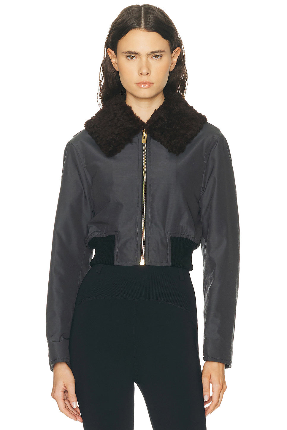 ALAΪA Aviator Jacket