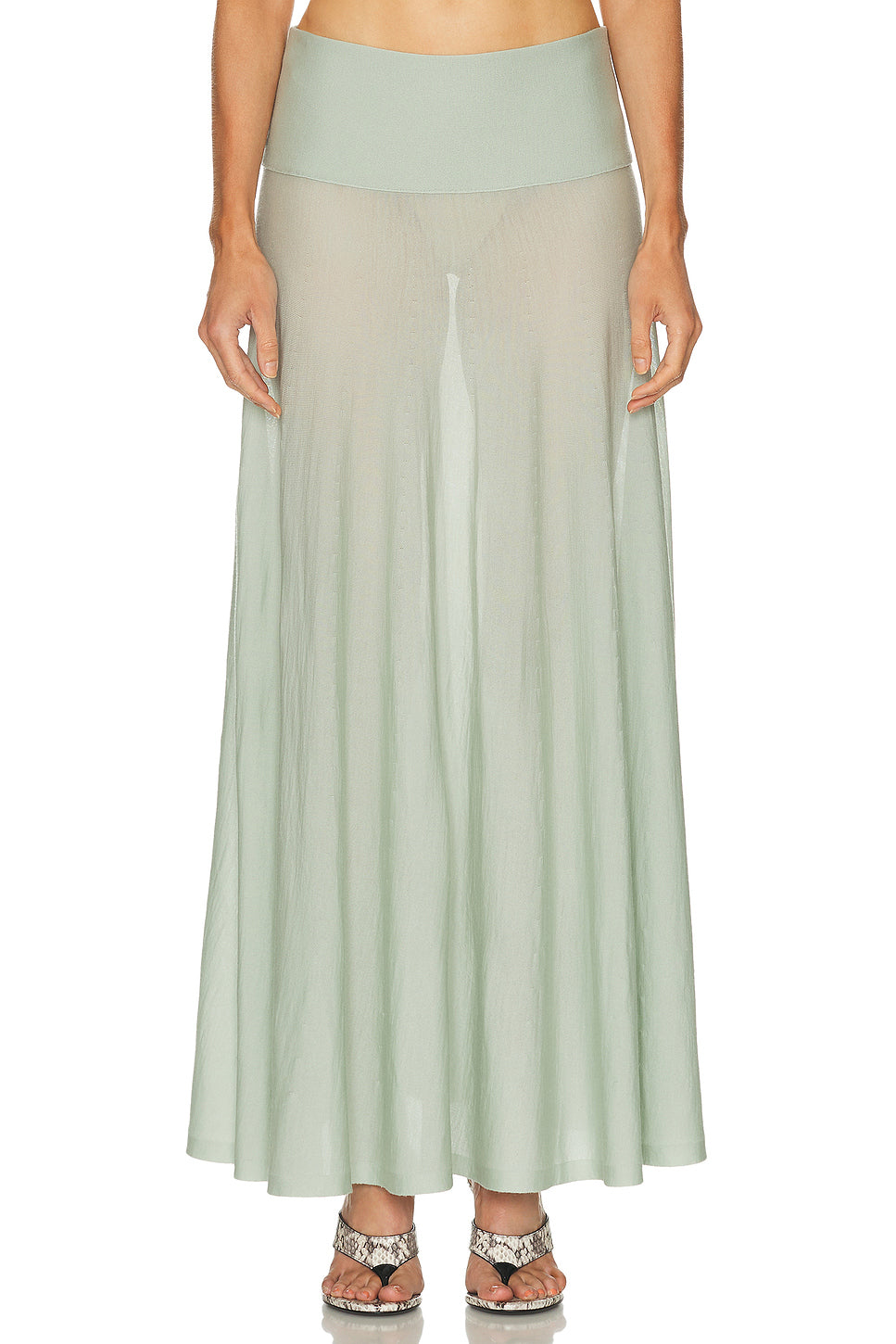 ALAΪA Maxi Skirt