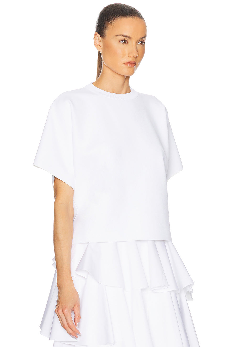 ALAΪA Open Back Tee