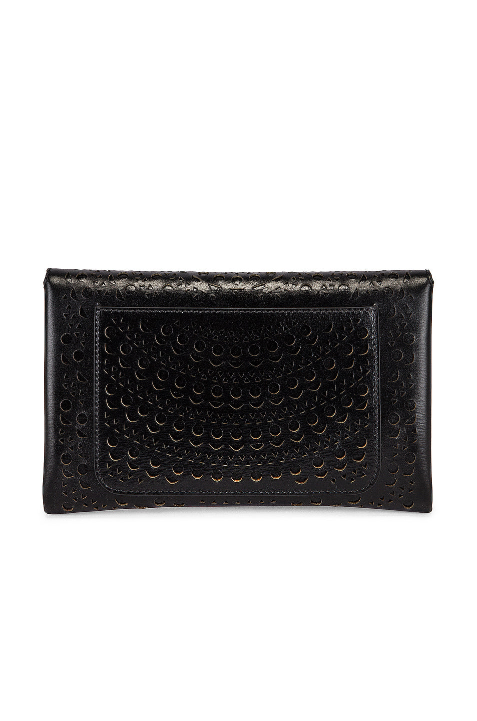 Oum 20 Leather Laser Cut Clutch