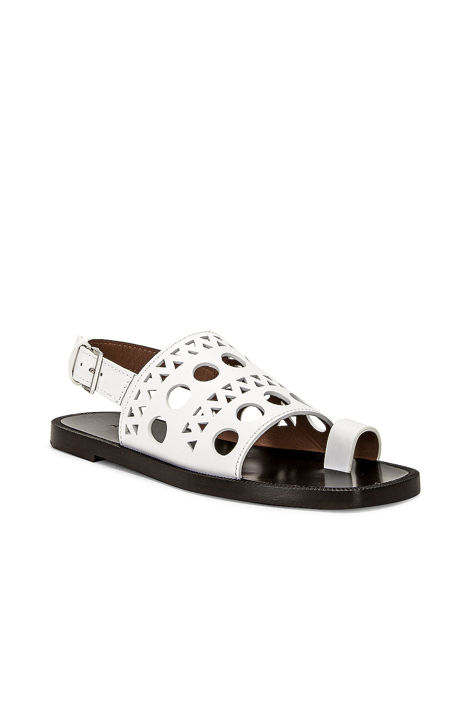 Perforated Flat Sandal