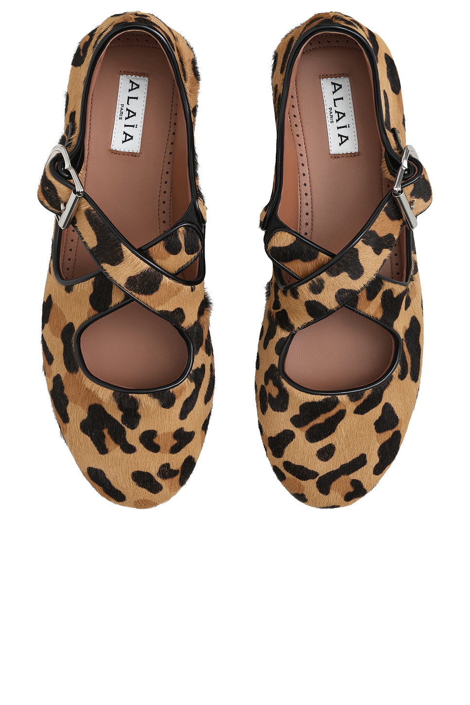 ALAΪA Criss Cross Ballet Flat
