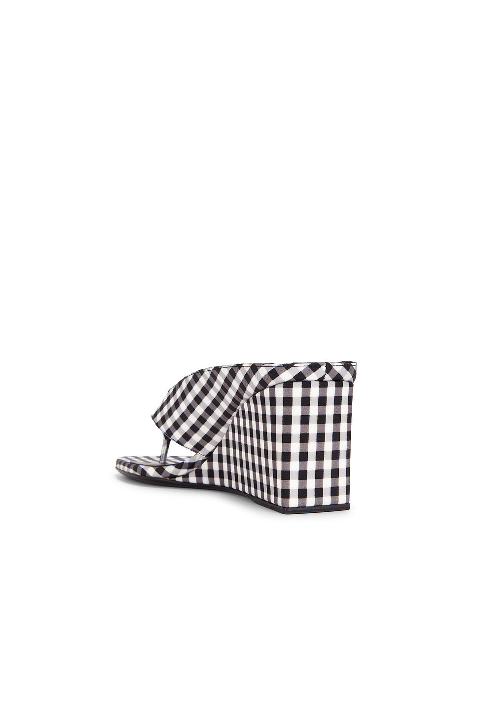 Cube Wedge Thong Sandal