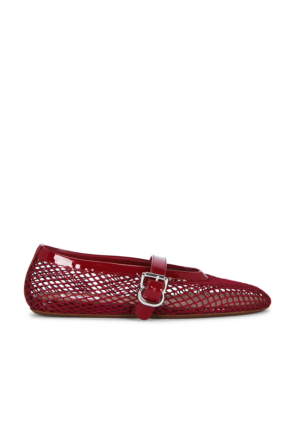 ALAΪA La Ballerine Fishnet Flat