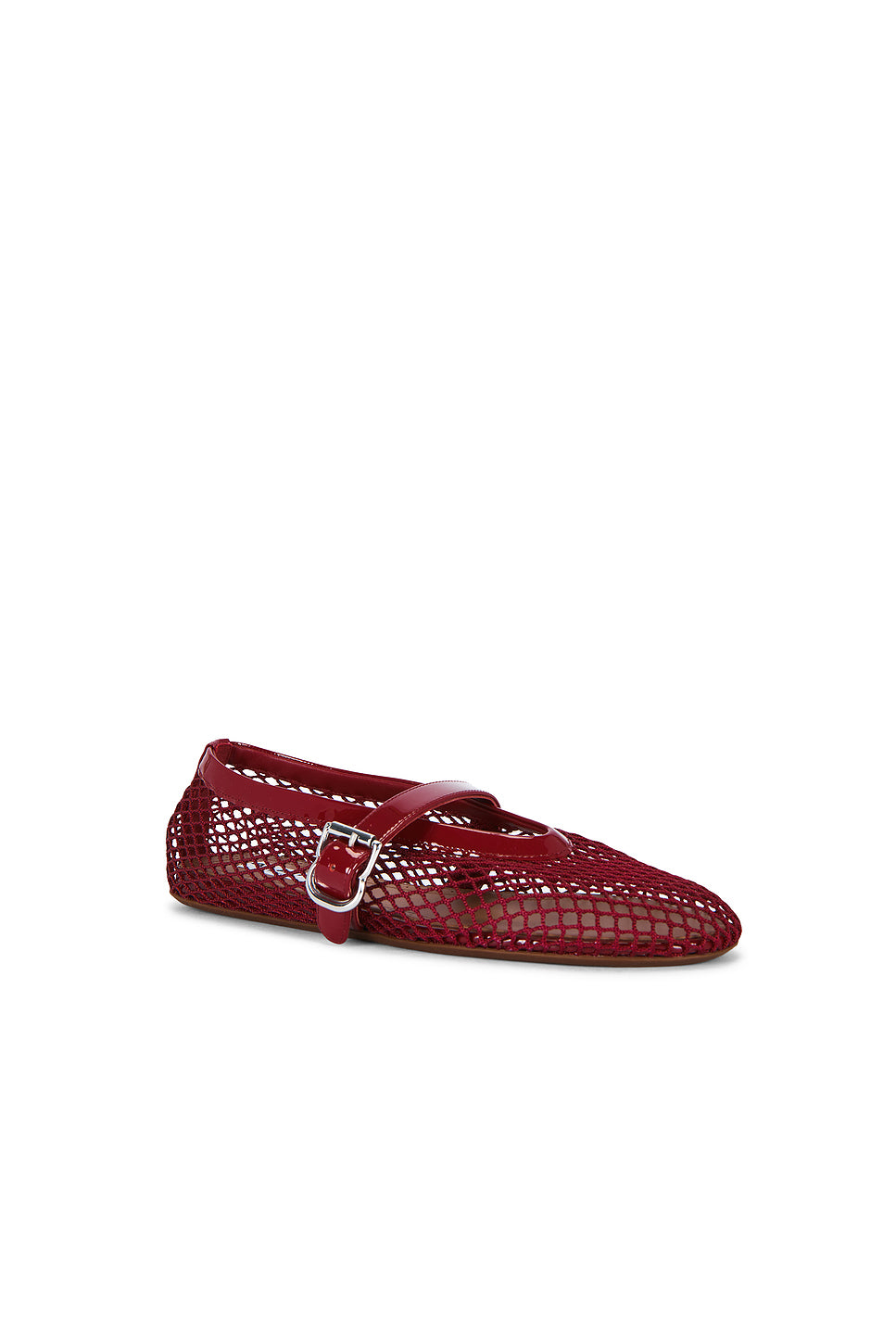 ALAΪA La Ballerine Fishnet Flat