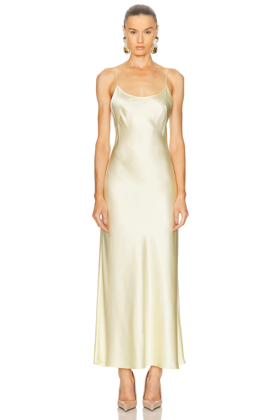Larys Dress With Detachable Capelet