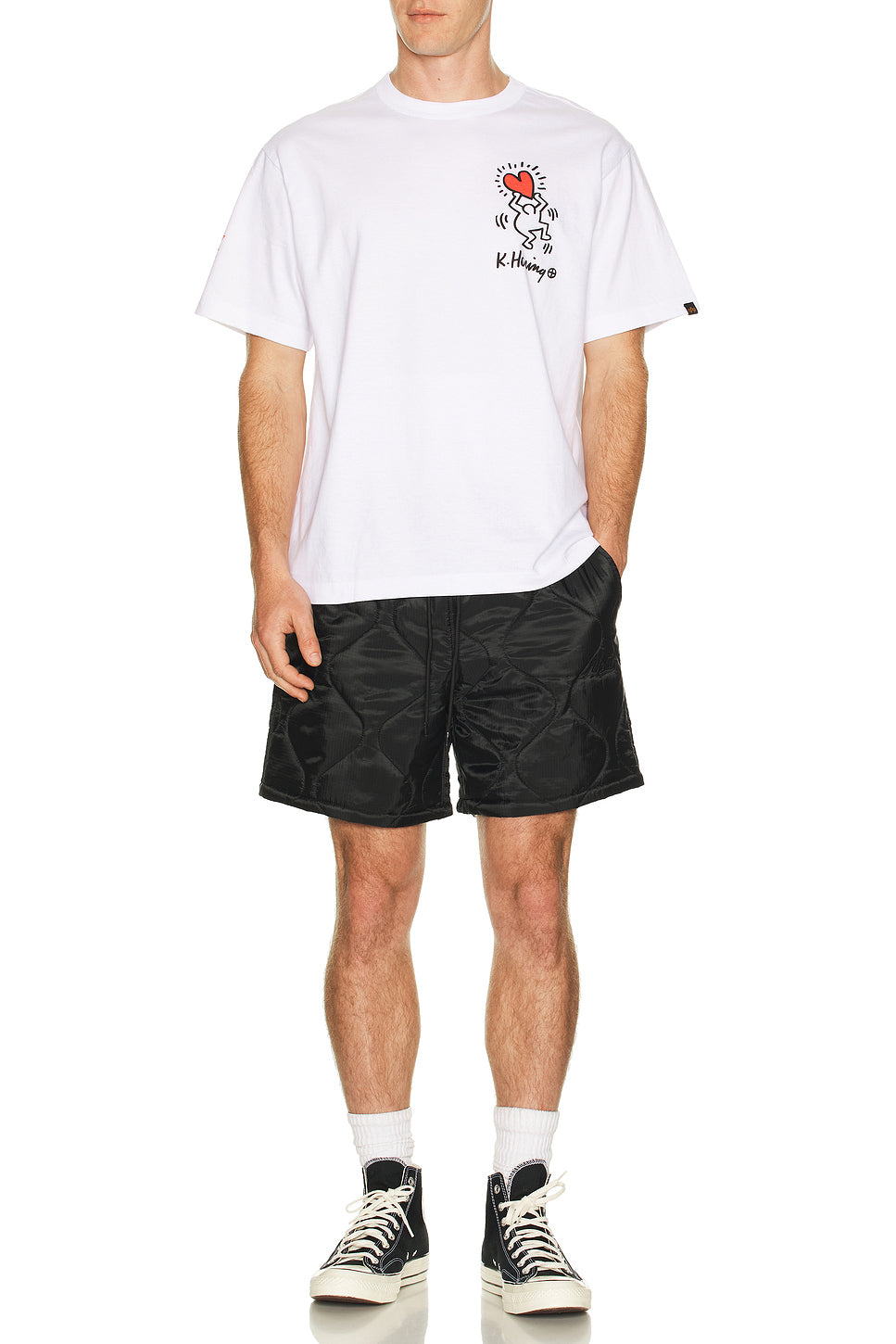 Relaxed Quilted Short