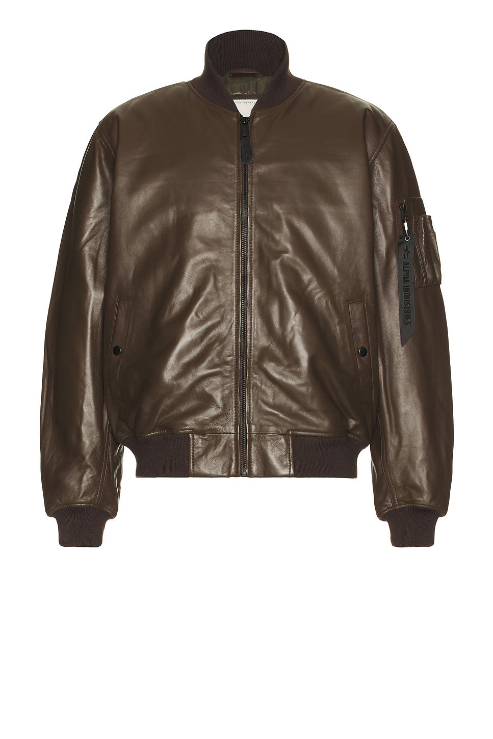 Leather MA-1 Flight Jacket