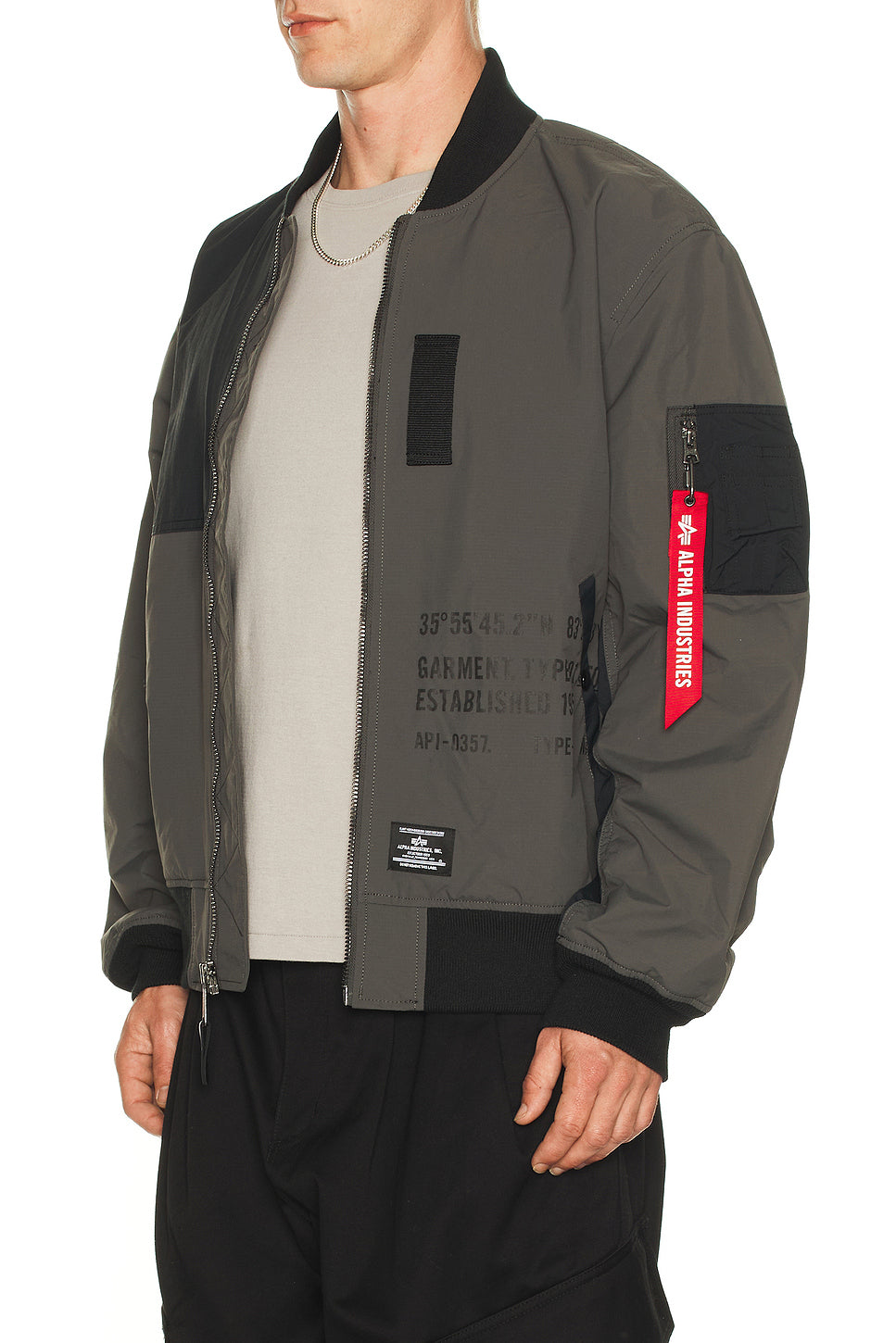 L-2B Relaxed Patchwork Flight Jacket