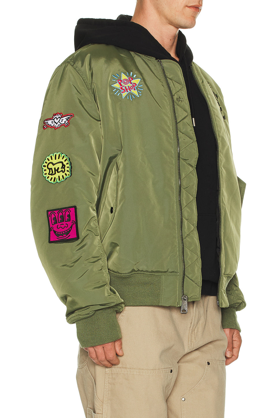 x Keith Haring MA-1 Reversible Jacket