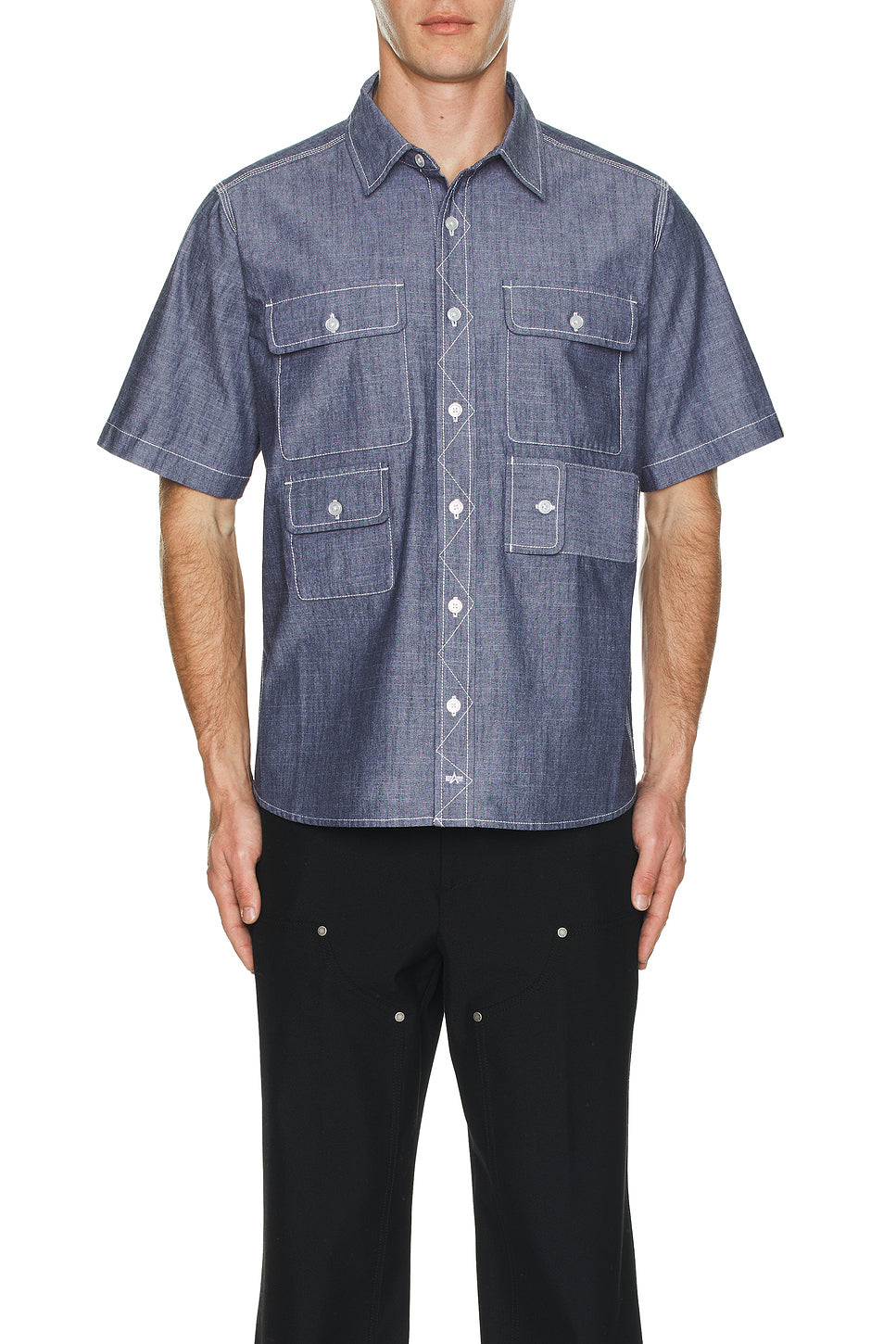 Short Sleeve Multi Pocket Shirt