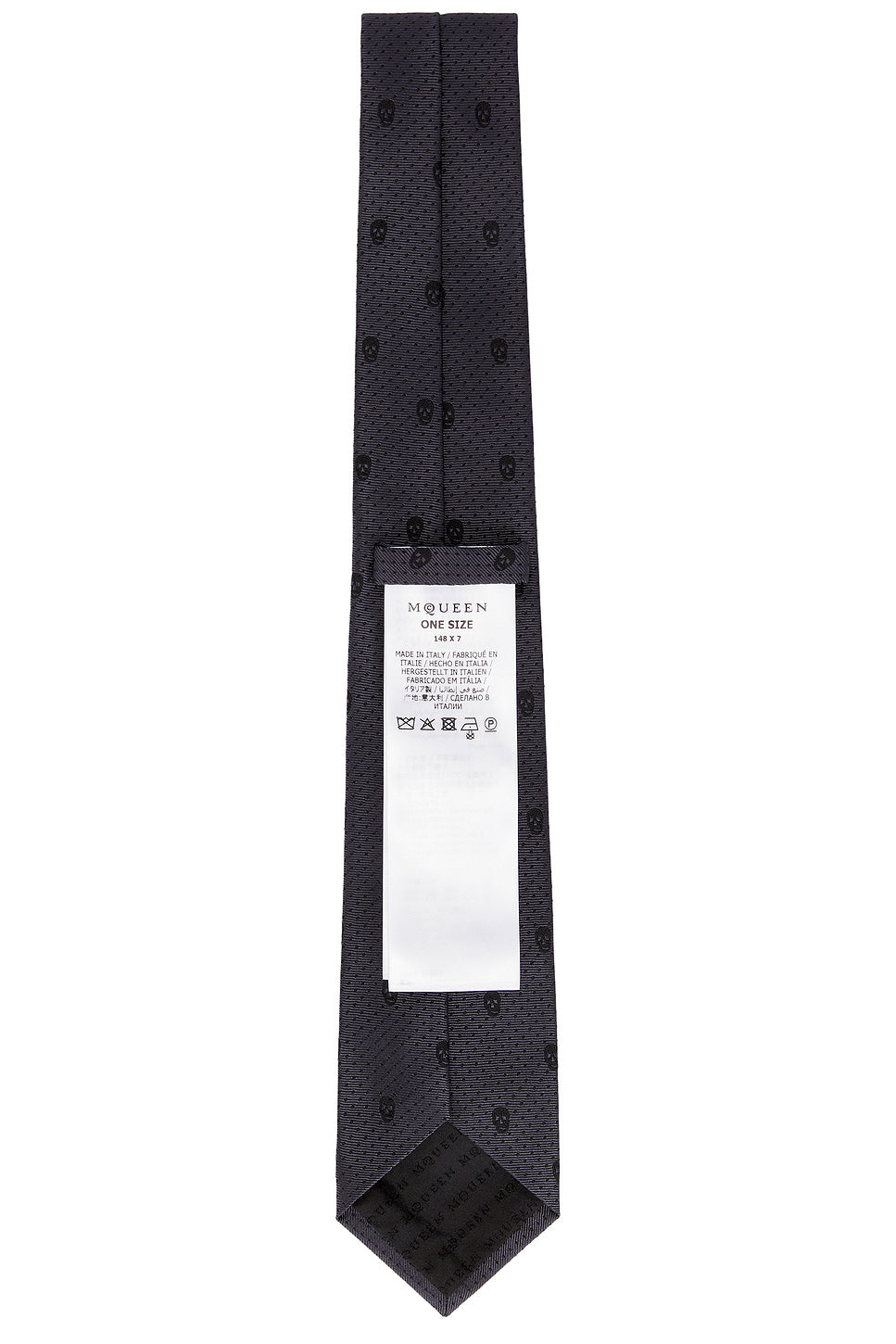 Skull Polka Dot Tie