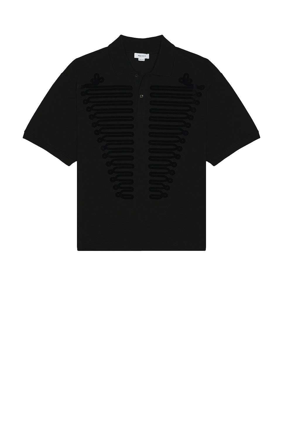 Frogging Print Polo