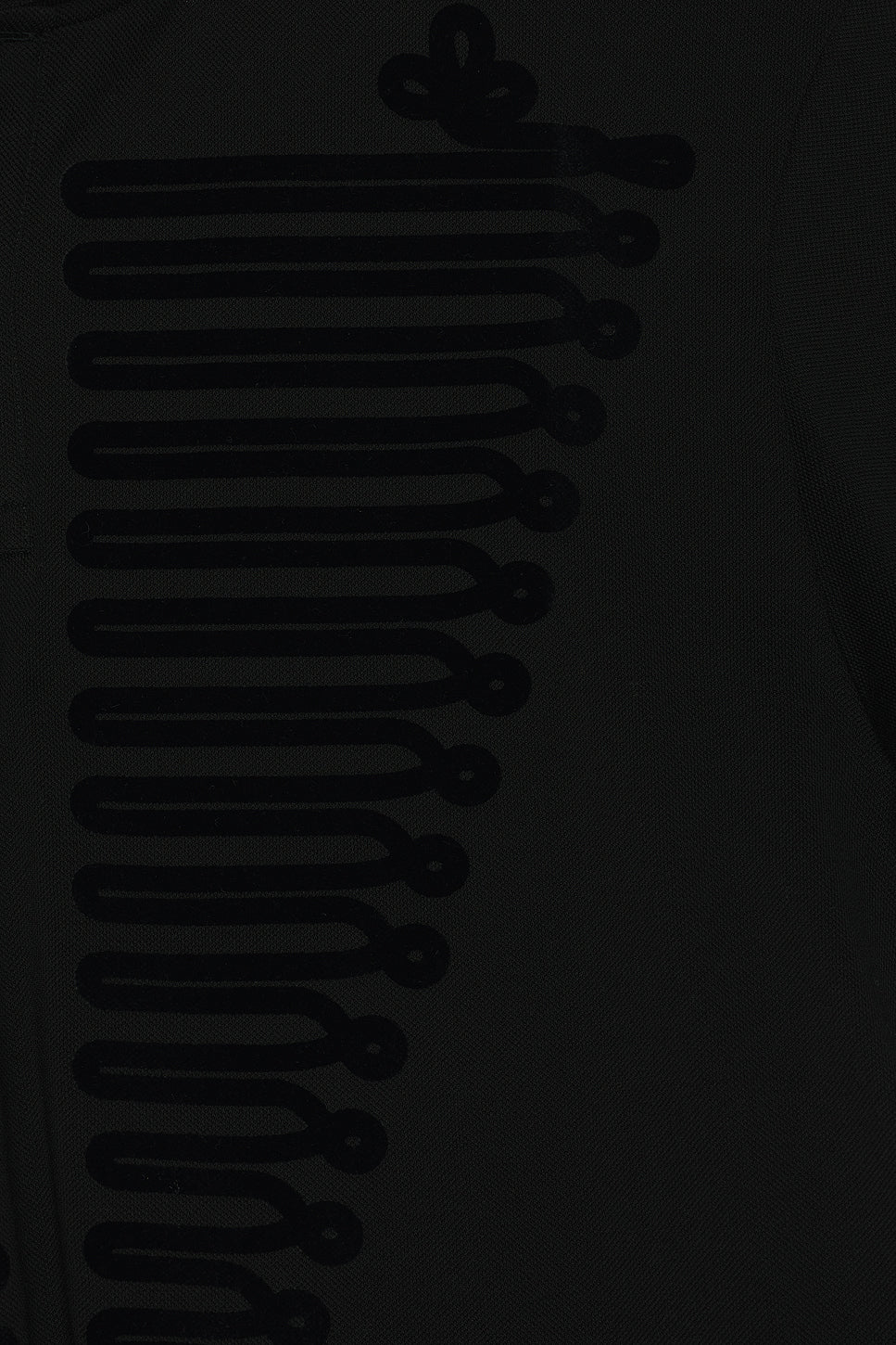 Frogging Print Polo