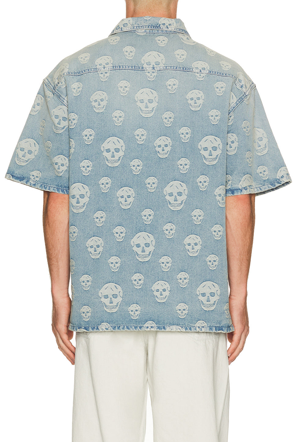 Denim Camp Collar Shirt