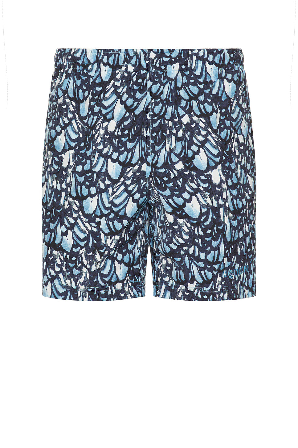 Feather Print Swim Short