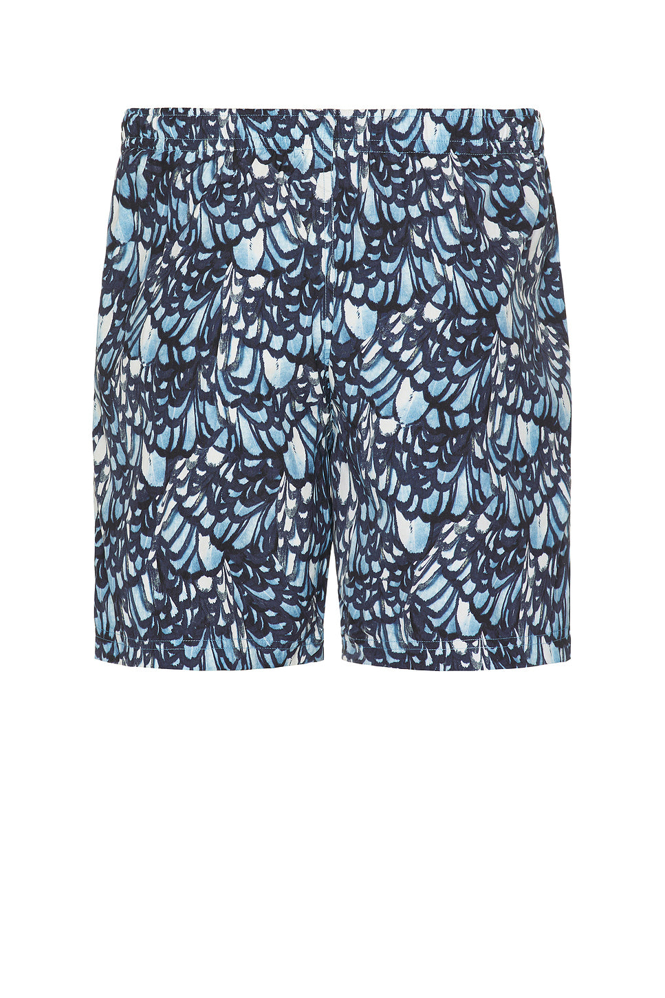 Feather Print Swim Short