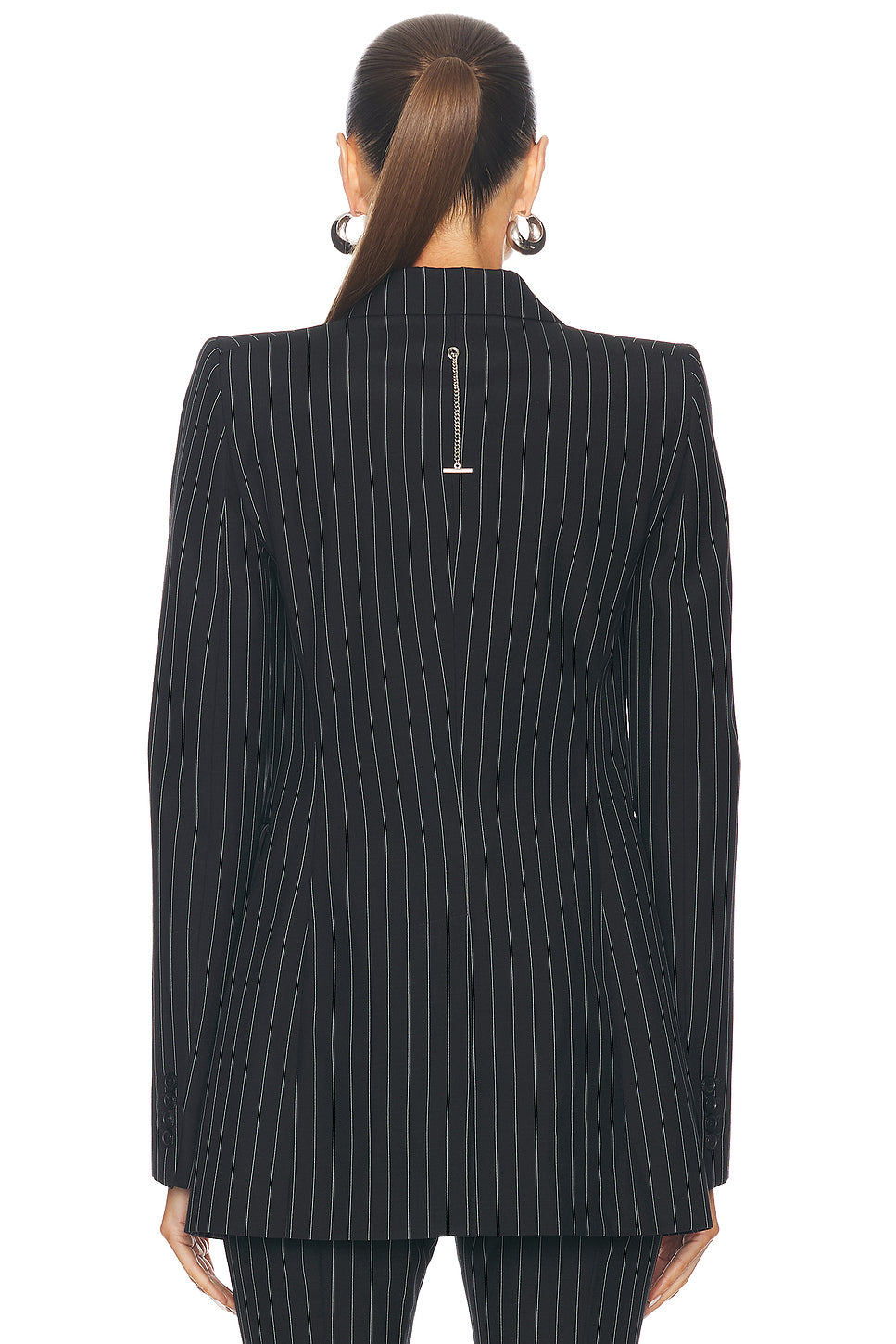 Pinstripe Blazer