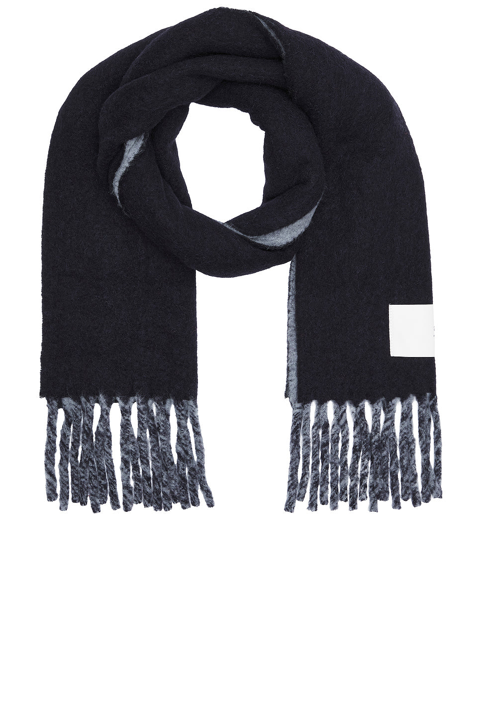 Label Bicolor Scarf