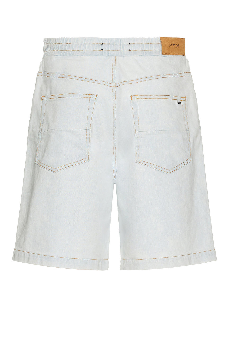3D 5 Pocket Drawstring Denim Short
