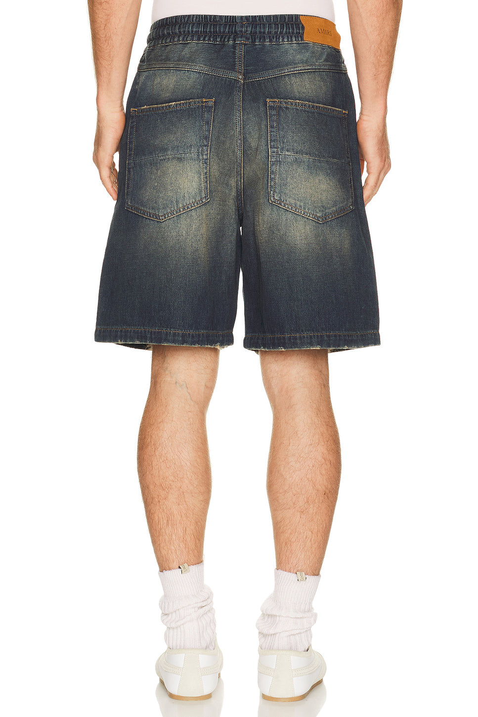 Drawstring Denim Short