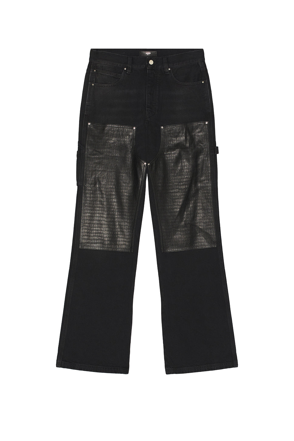 Embossed Croc Carpenter Jean