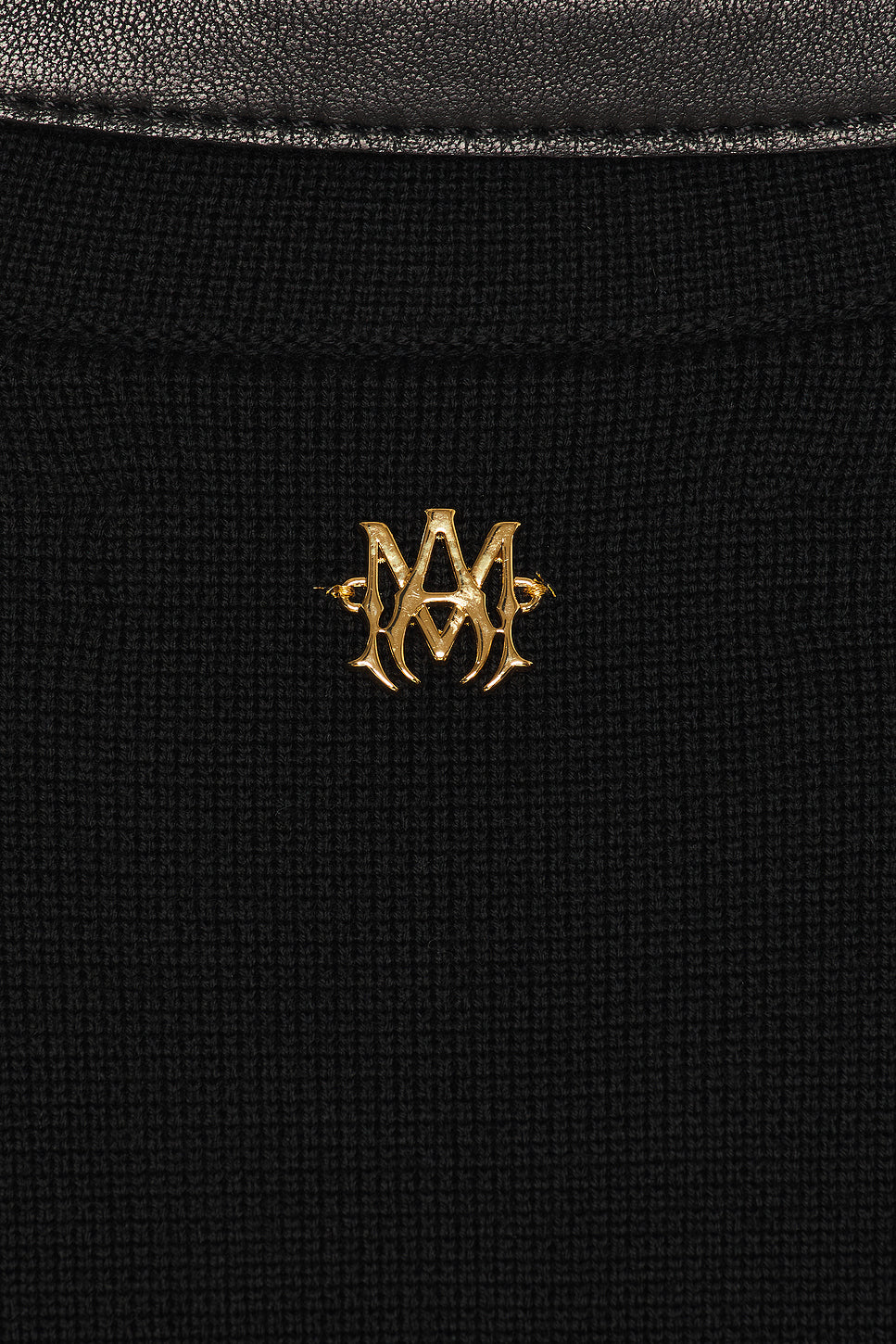 Leather Patch MA Cardigan