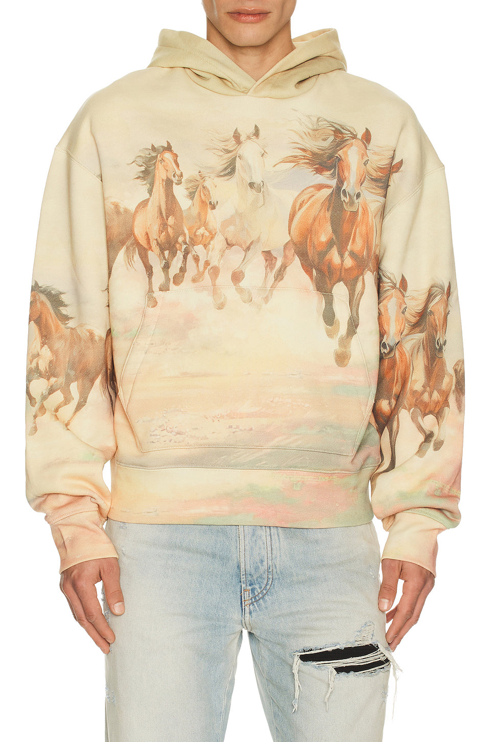 Horses Oversized Hoodie