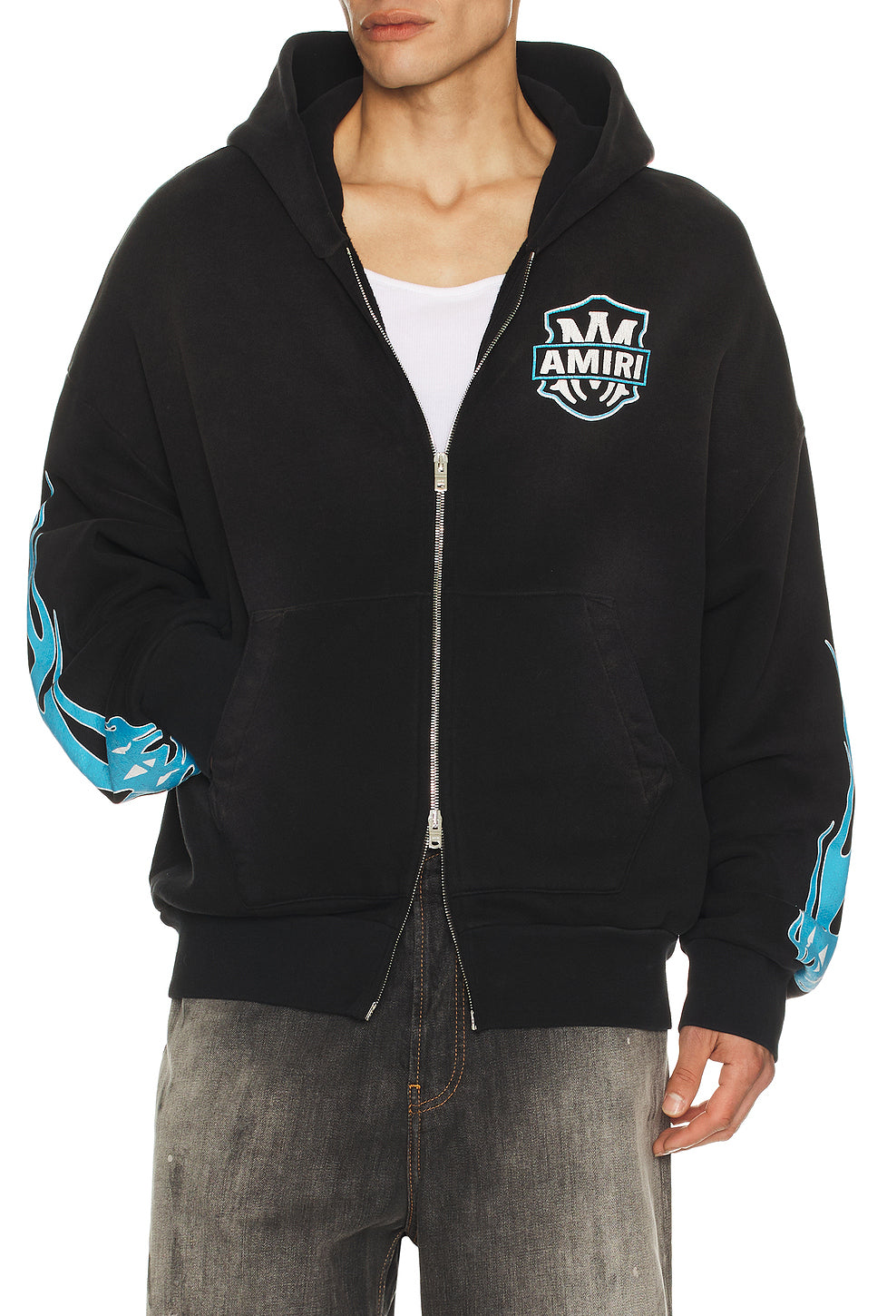 Ma Flames Zip Hoodie