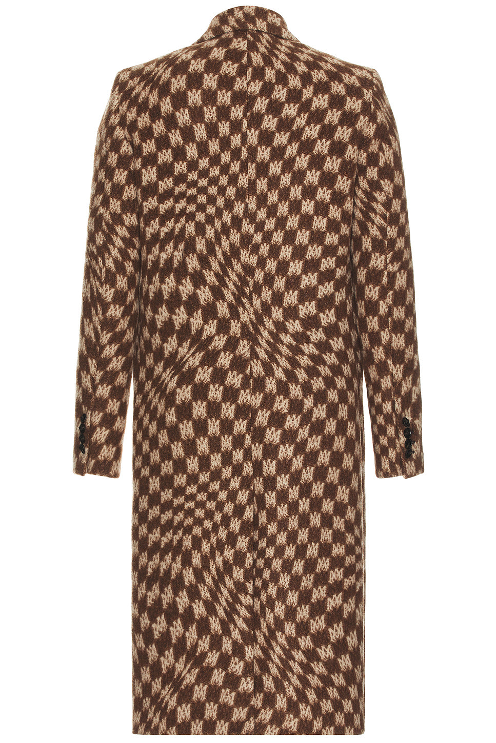 Jacquard Wavy Overcoat