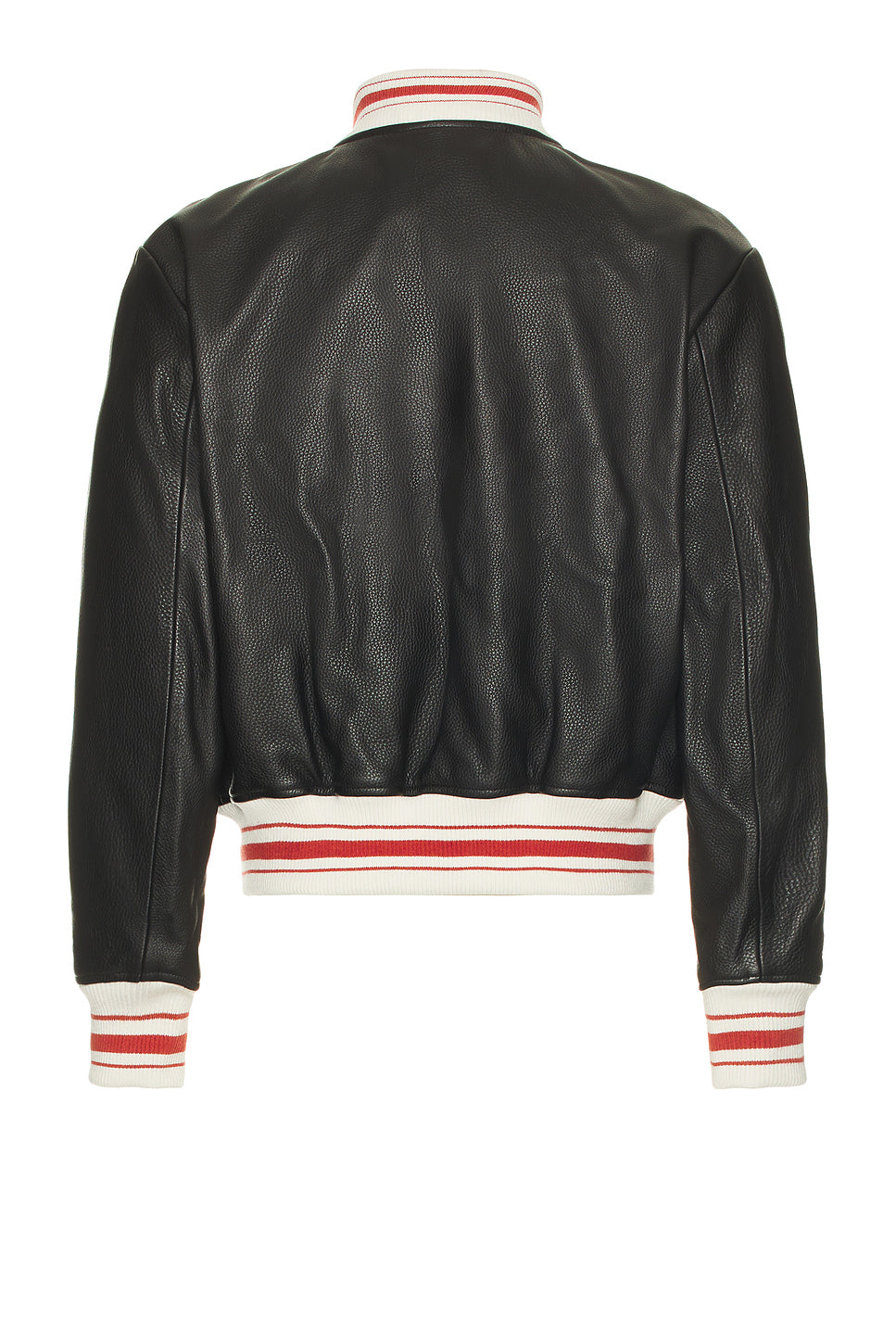 Leather Bomber Jacket