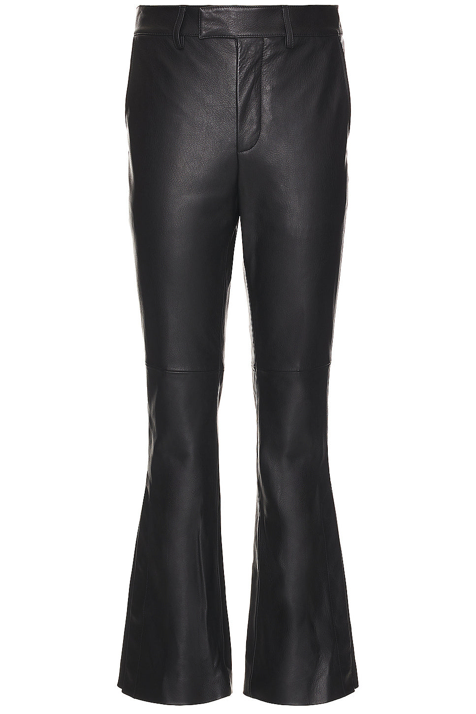 Leather Kick Flare Pant