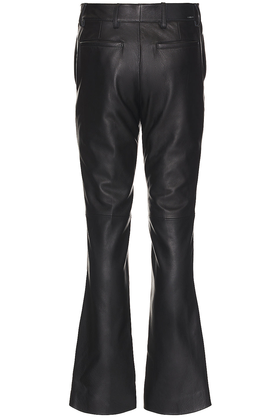 Leather Kick Flare Pant